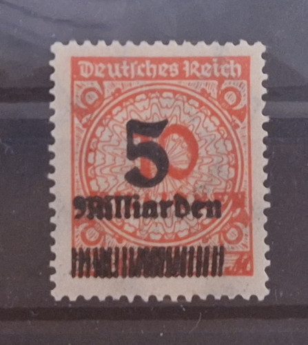 Reich 1923 infla mi - mi, 334