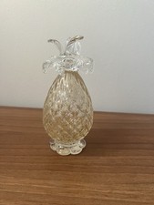 Archimede Seguso Vetro Di Murano E Oro 24 K Con Etichetta Vetri Murano 037