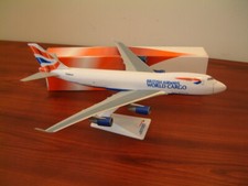 BRITISH AIRWAYS WORLD CARGO Boeing 747-400F MODEL BA IAG R/W/B ORIGINAL BOX 747 