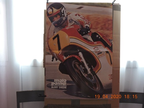 Poster barry sheene 1977 - poster,