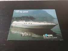 1986 ILVER 45 BIG GAME SCAFO BARCA SPORTIVA SPEED BOAT VINTAGE PUBBLICITA AD