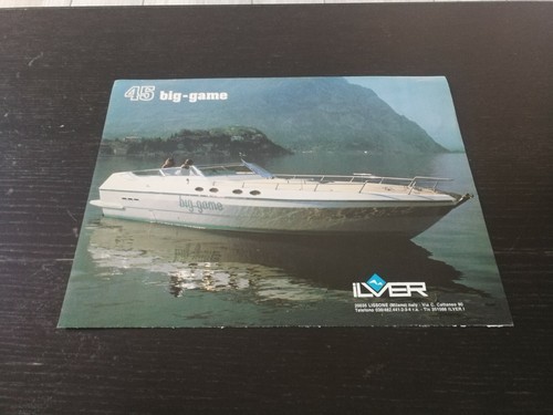 1986 ilver big game scafo - 45,