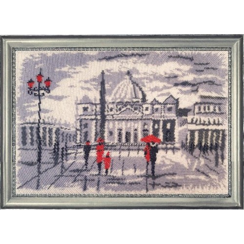 Kit ricamo perline roma fai - kit,