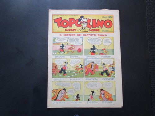 Topolino giornale originale - topolino,