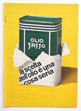 Pubblicita' Olio Sasso