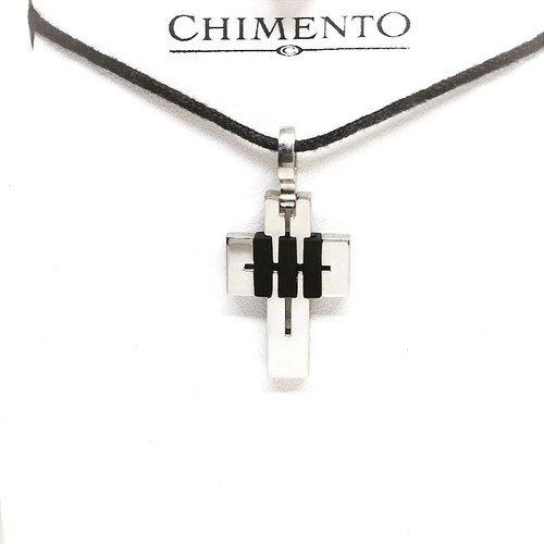 Croce acciaio oro carbonio - acciaio,