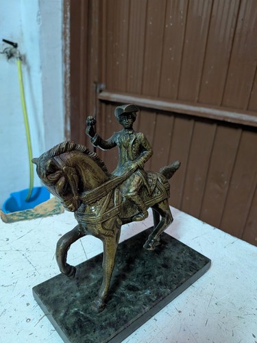 Statua cavallo cavaliere - statua,