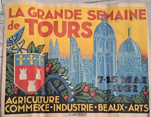 Affiche poster tours - poster,