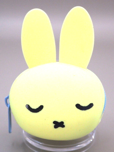 Portamonete miffy face silicon - portamonete,