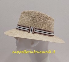 CAPPELLO PAGLIA NATURALE TESA