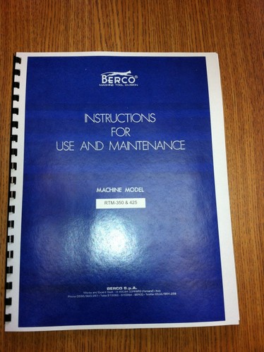 Manuale smerigliatrice albero