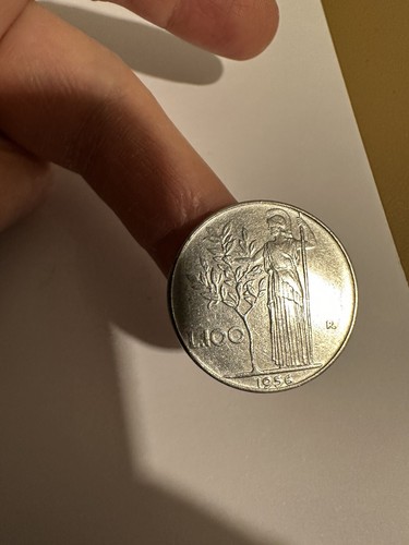 Coppia 100 lire 1956 - 100,