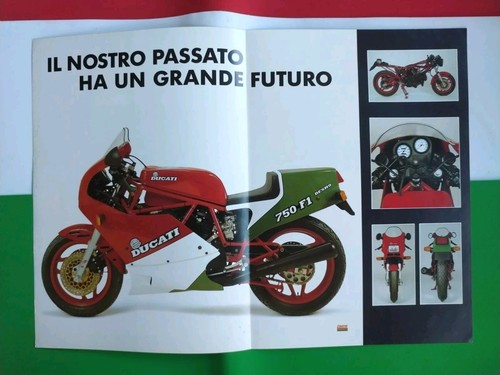 Ducati 750 750f1p depliant - 750, f1