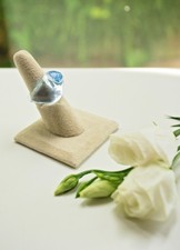 Anello vintage Baccarat Galet