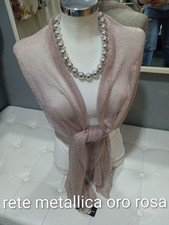 Stola Coprispalle oro Rosa
