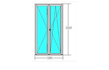 PORTA FINESTRA BALCONE PVC IN