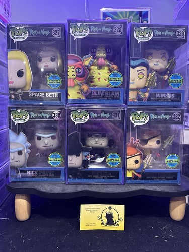 Funko pop digital rick morty - funko,