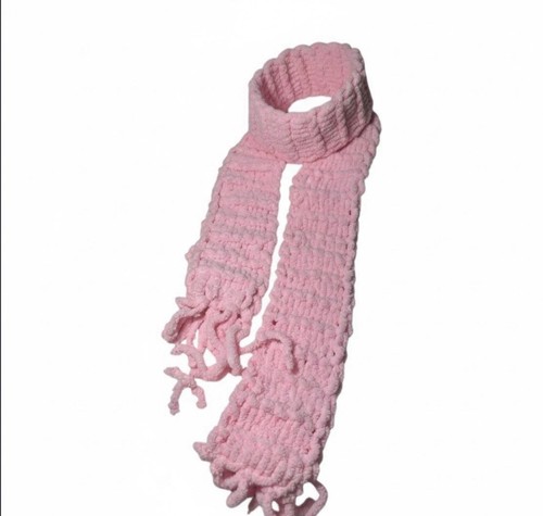 Sciarpa ciniglia rosa - in,