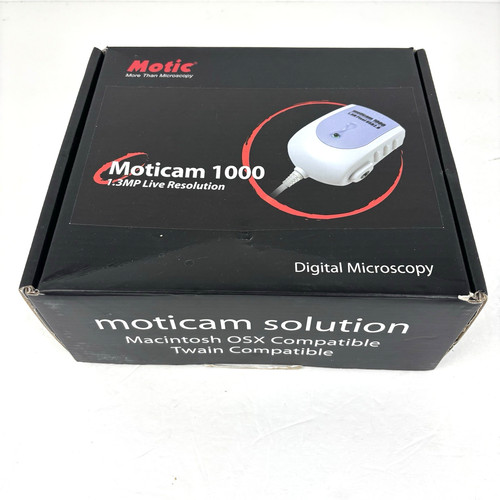 Motic moticam 1000 microscopia - motic,