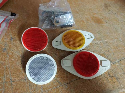 Set riflettore bicicletta