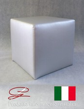 Pouf pouff puff cubo - puff, eco-pelle