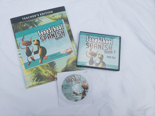 Song school spanish - book, 1