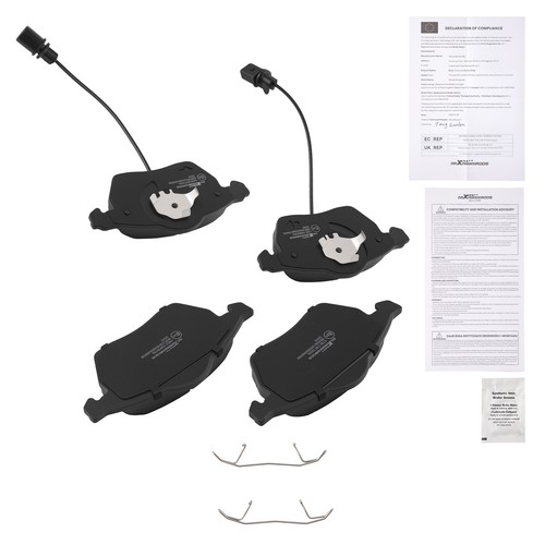 Jeu plaquettes avant - for, audi