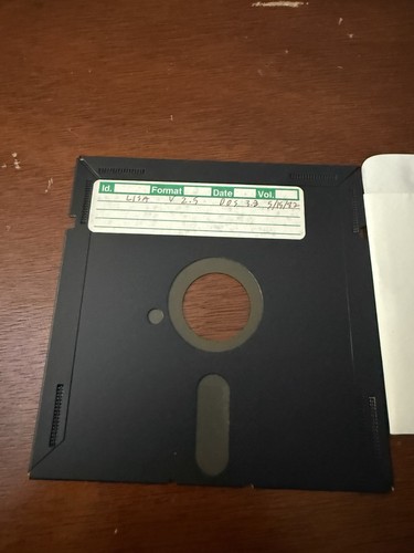 Floppy disk vintage - , apple