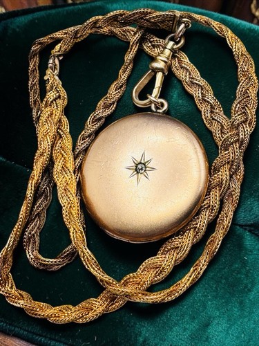 Collana catena orologio maglia