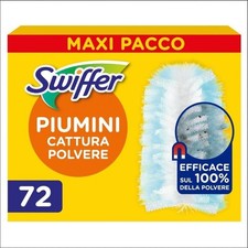 Swiffer Duster Piumini Catturapolvere, 72 Piumini, Cattura e Intrappola Polvere