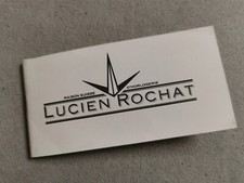 Lucien Rochat vintage warranty booklet stamped in good condition