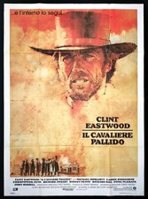 PALE RIDER poster italiano Clint Eastwood Michael Moriarty Snodgress Western E52