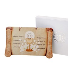 BOMBONIERE COMUNIONE PERGAMENA