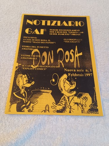Fanzine notiziario gaf 1 - ,