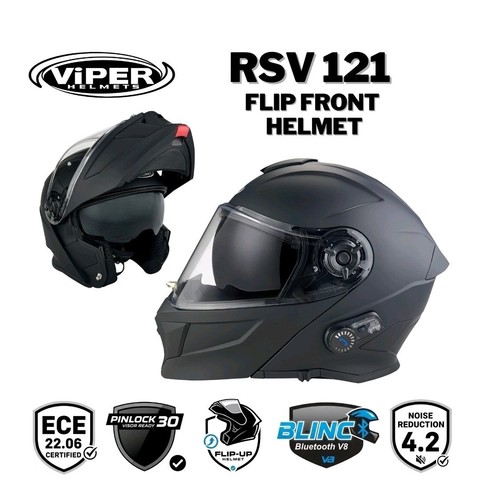 Casco ribaltabile viper rsv121 - casco,