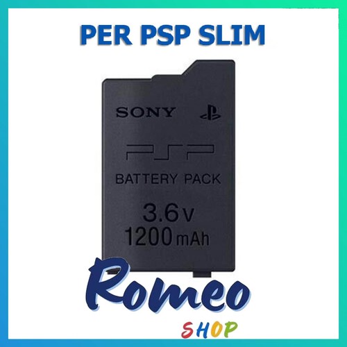 Batteria per sony psp slim - batteria,