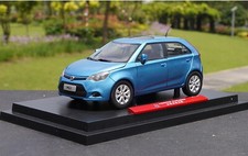 Modellino auto giocattolo scala 1/20 MG Morris Garage MG3 blu pressofuso regalo nuovo con scatola