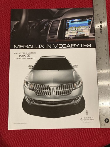 Pubblicità stampa lincoln mkz - stampa,