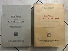 STABILINI TECNICA DELLE COSTRUZIONI VOL.1 E VOL.2 OPERA COMPLETA INGEGNERIA