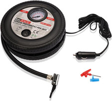 Mini Compressore Portatile per Auto, Gonfia Pneumatici Auto Portatile, 12V Profe