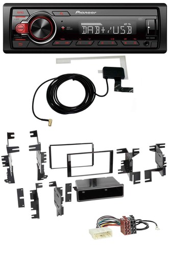 Pioneer 1din mp3 dab - 1din, aux