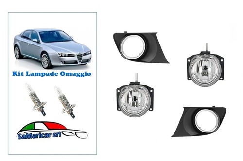 Kit fendinebbia con griglia - con,