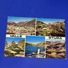 VALLE STURA  NON VIAGGIATA CARTOLINA SOUVENIR