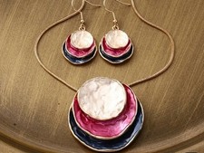 ???COLLANA DONNA + ORECCHINI.   PARURE ???