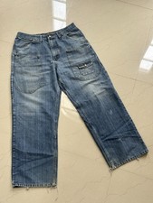 Jeans cargo Exsto Y2K blu