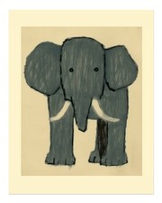 Incantevole quadro elefante