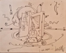 Martino Delego - matita -