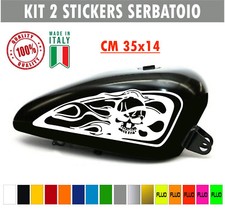 Kit 2 adesivi moto serbatoio