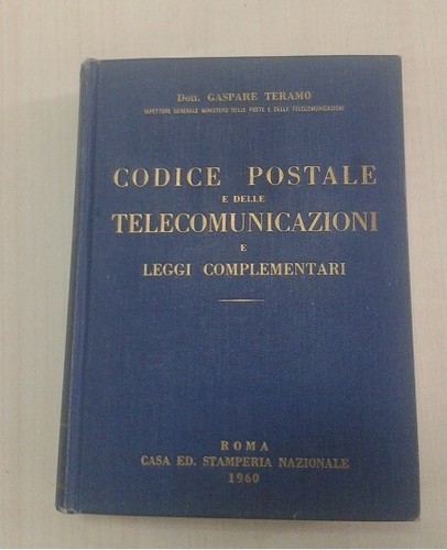 Libro codice telecomunicazioni - libro,