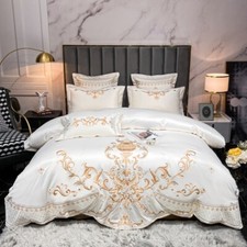 Set lenzuola 4 pezzi vera seta